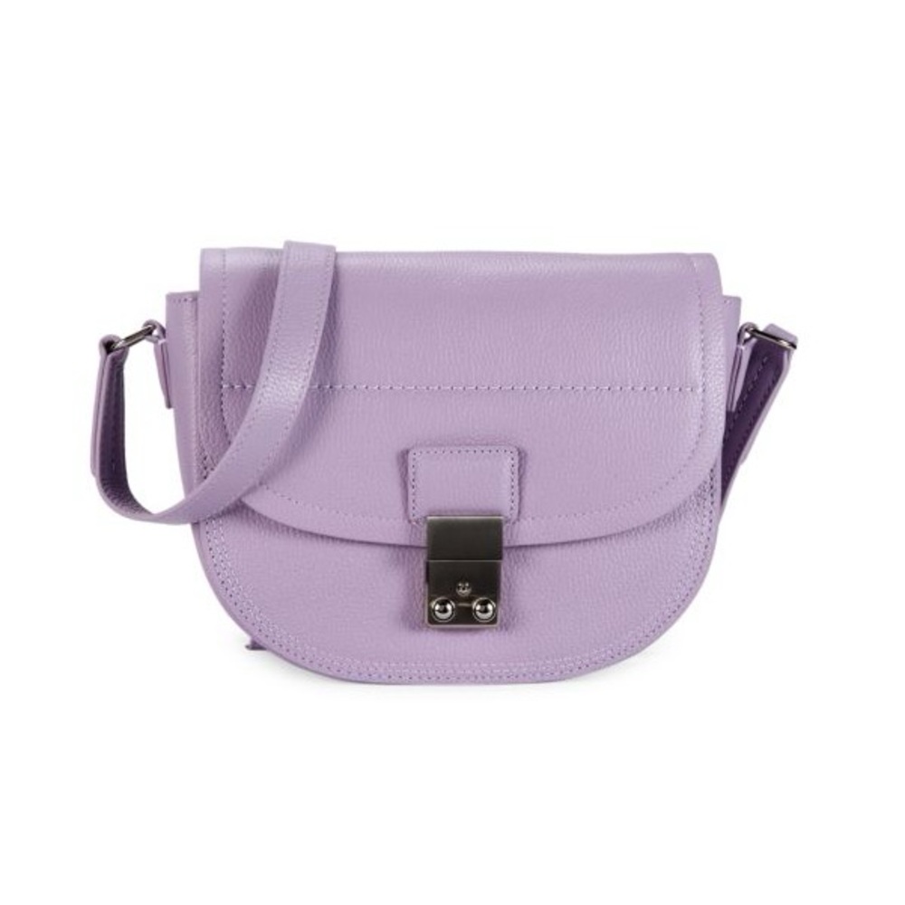 3.1 Phillip Lim lavender leather shoulder bag NWT authentic
